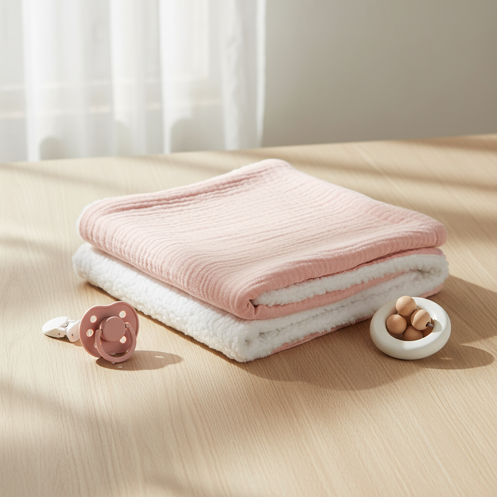 SnuggleBear – Premium tyk og blød baby-tæppe