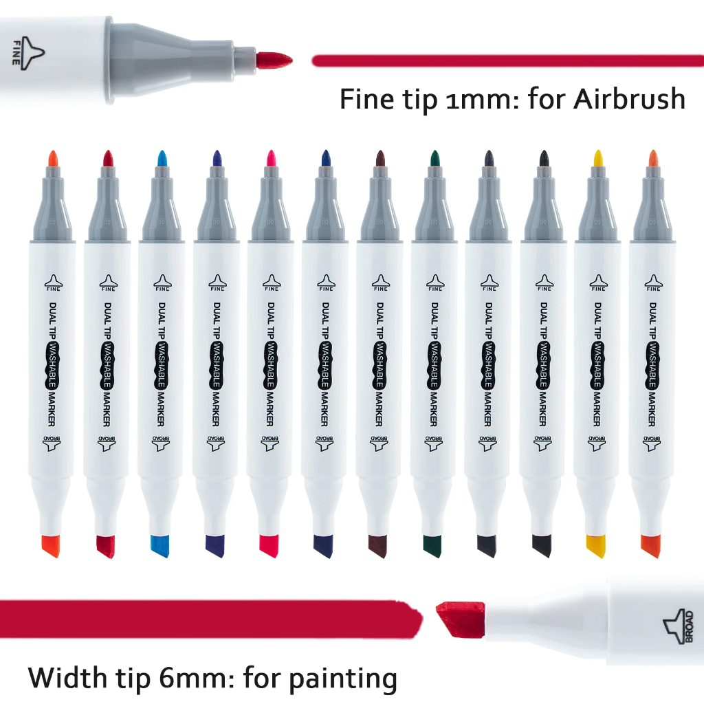 PaintBuddy – Kreativt & lærerigt – Bærbart airbrush-tegnesæt
