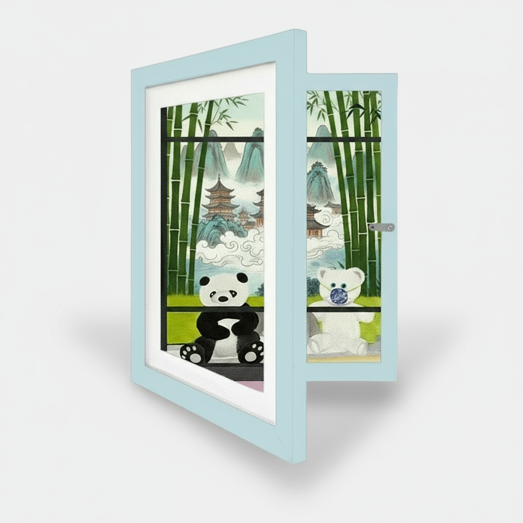 LittleGallery – Sjovt og lærerigt – Kunstramme A4