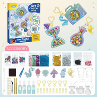 Thumbnail for DIY Crystal Keychain Kit – Kreativt & legesygt – Nøglerings-håndværkssæt