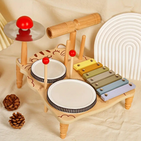Thumbnail for Woods – Musikalsk og pædagogisk – Træ-trommesæt til småbørn