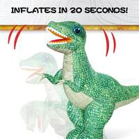 Thumbnail for MegaDino – Eventyrligt & interaktivt – Oppustelig fjernstyret dinosaur