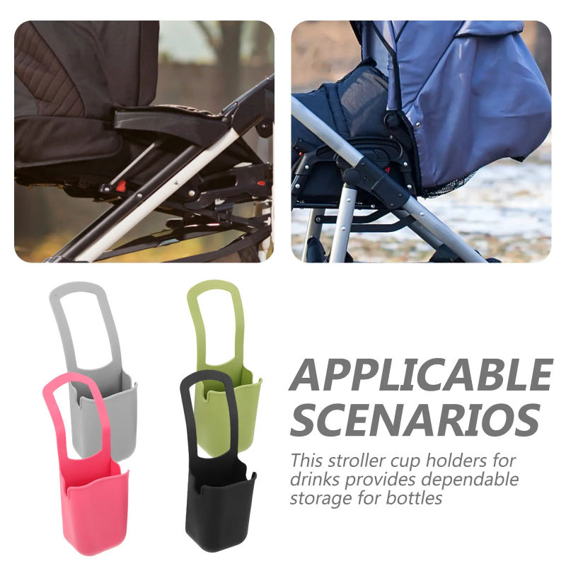 StrollMate – Fleksible og robuste – koppholdere i silikone