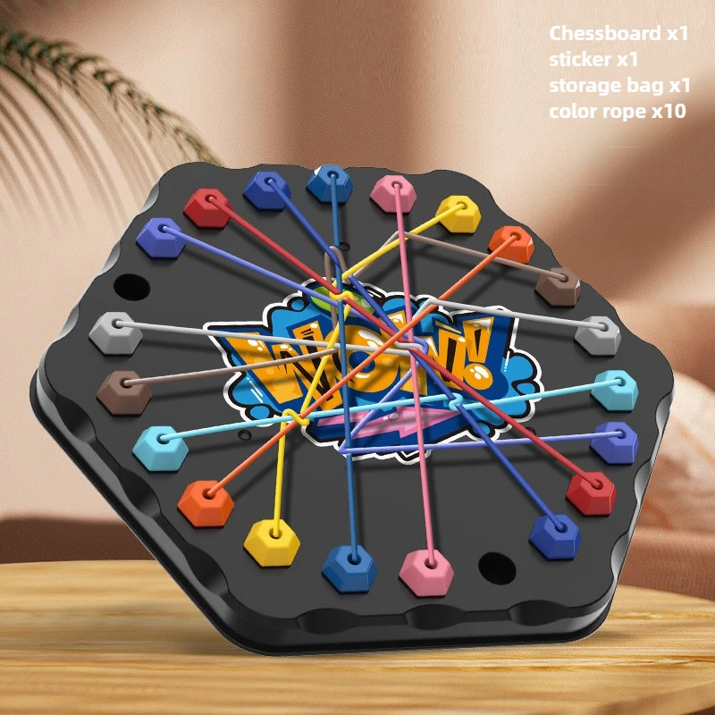 Color Rope Logic Game – Tænkning & Interaktivt – Brætspil