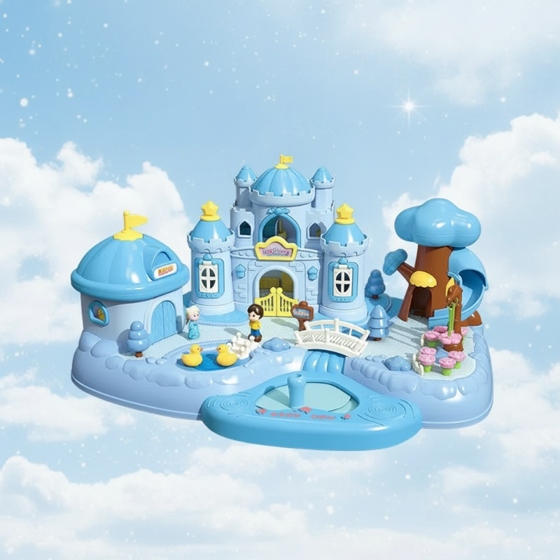Magnetic Princess Castle – Kreativt & magisk – magnetisk dukkehus-legesæt