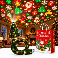 Thumbnail for HolidayBeam – Festligt og stemningsfuldt – USB-juleprojektor med lysmønstre