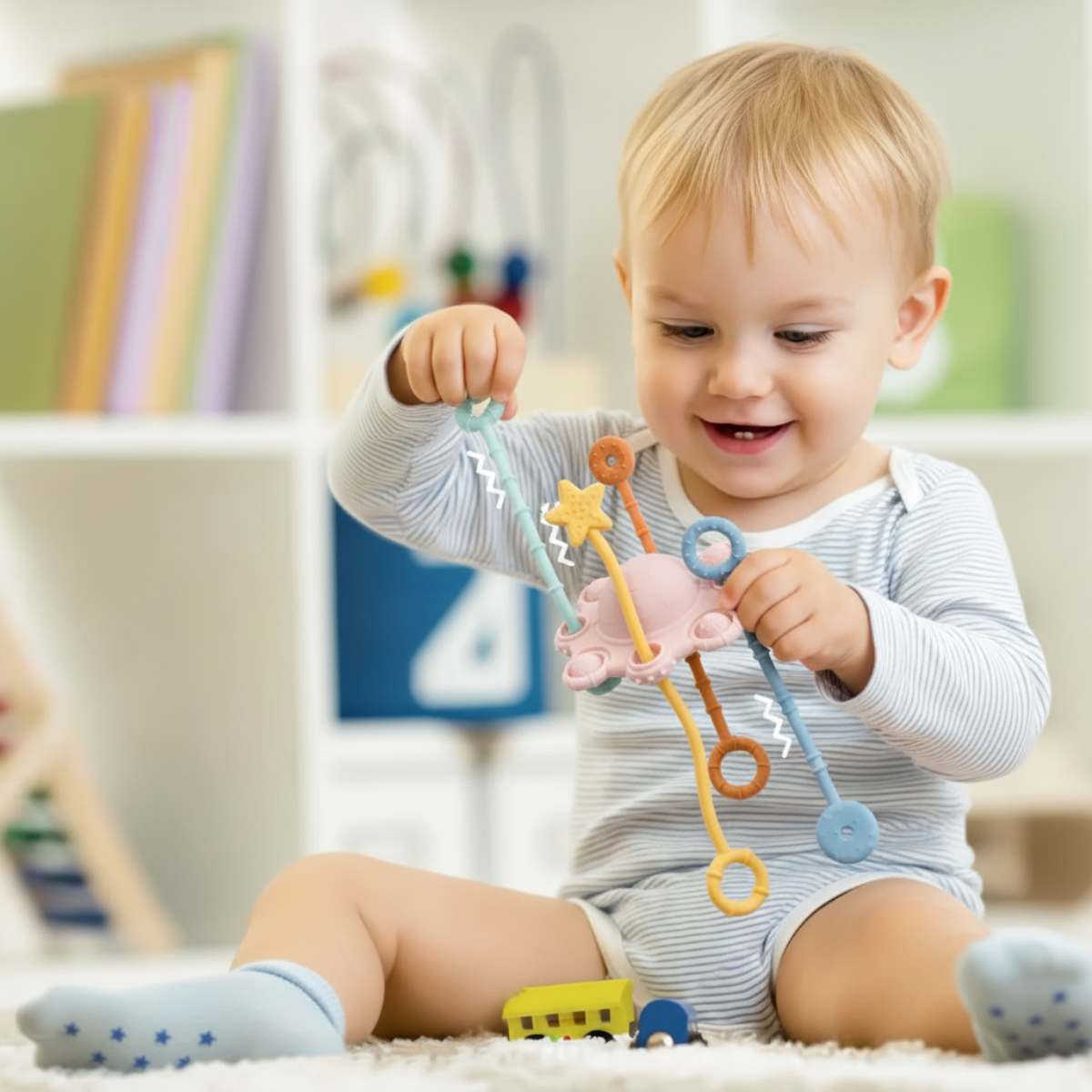 HappyHands – Sansemæssigt & Montessori – Sensorisk trækreb
