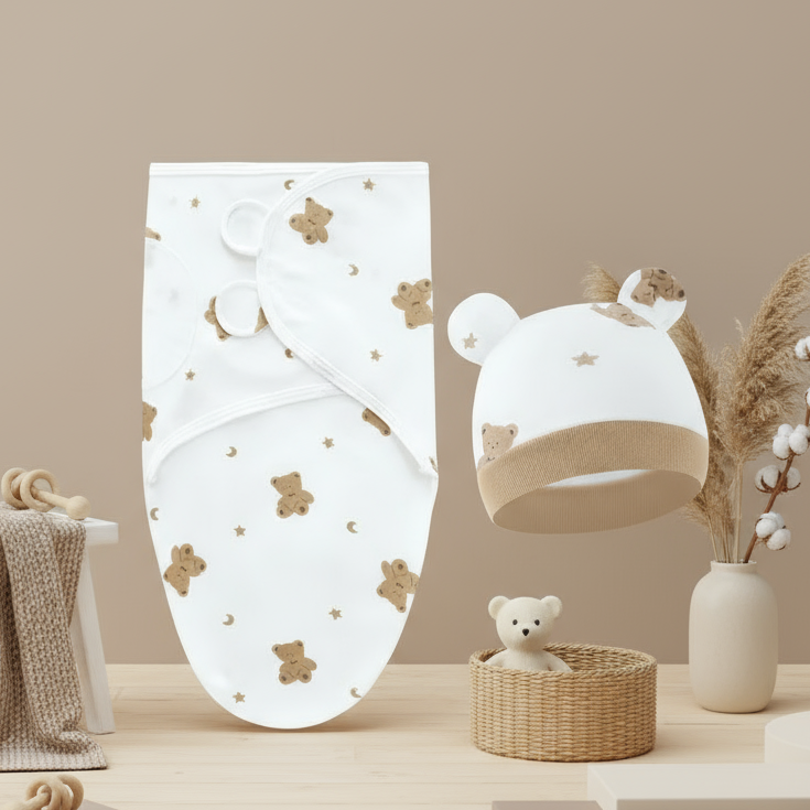 SnuggleBear – Blød og varm – Baby-sovedyne