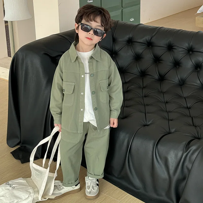 Boys Fashion – Trendy & komfort – Cargo-sæt til drenge