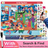 Thumbnail for Search and Find Game – Læring & leg – Aktivitetsbog
