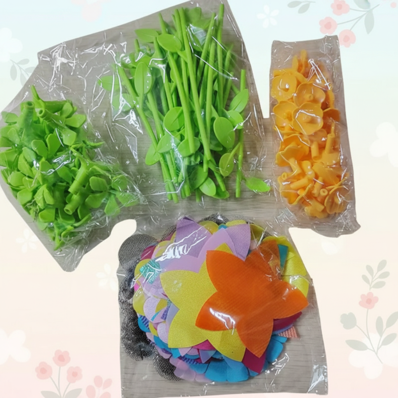 DIY Flower Bouquet Toy – Kreativt & interaktivt – Blomster-håndværkssæt