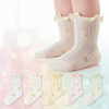 HappyToes – Farverige & søde – babysokker (sæt med 5)
