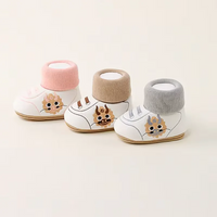 Thumbnail for LittleCloud – Hyggeligt & praktisk – varme babysko med høje sokker