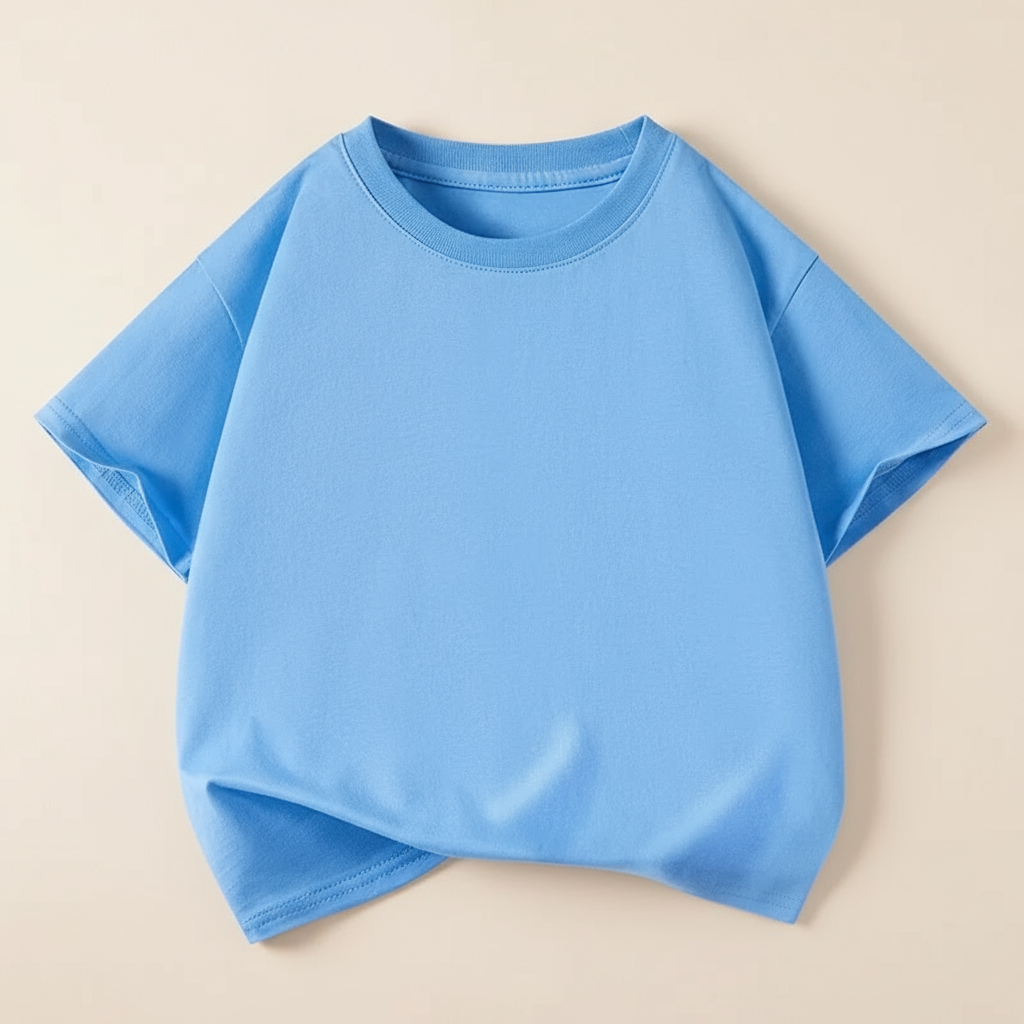 SimpleWear – Casual & blødt – Relax Fit T-shirt med rund hals