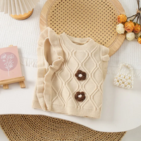 Thumbnail for LittlePetal – Sødt & behageligt – Ærmeløs vest til piger med blomster