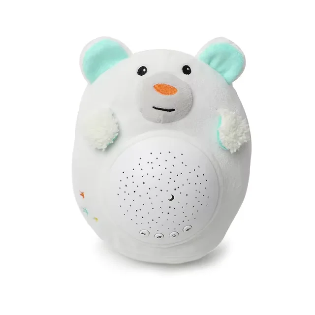 StarPlush – Blød og beroligende – krammedyr med natlampe-projektor