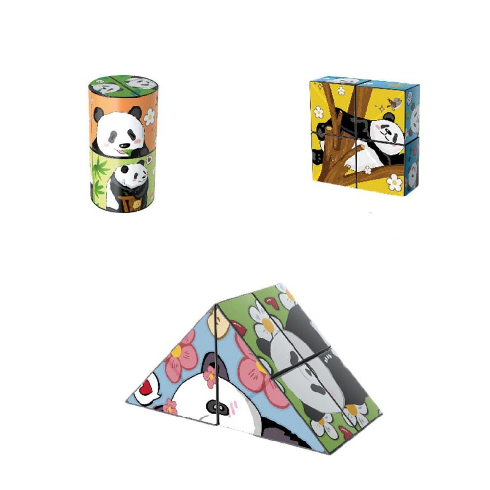 Panda Puzzle™ - lærerig underholdning - Puzzle Cube
