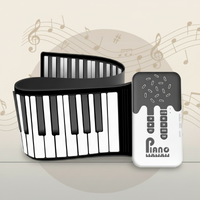 Thumbnail for Roll-up Piano Keyboard – Kreativt & lærerigt – Sammenklappeligt klaver