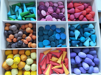 Thumbnail for Rainbow Blocks™ – Kreativ farvesjov – Farvespil i træ