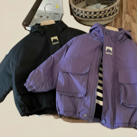 Thumbnail for LiloWear – Vindtæt og vandafvisende – Vindjakke med hætte til børn