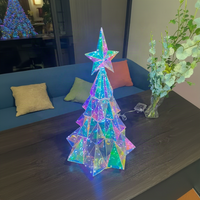Thumbnail for CrystalGlow – Festligt og stemningsfuldt – Dekorativ LED-juletræ