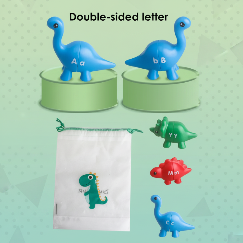 EduDino – Interaktivt & kreativt – Alfabet, former og tal med dinosaurer