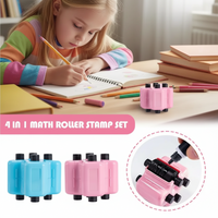 Thumbnail for MathRoll – Øvelser & Klar til skolen – 4-i-1 regnerulle-sæt