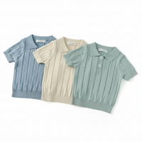 Thumbnail for MiniLuxe – Elegant og behagelig – poloshirt i strikket stof