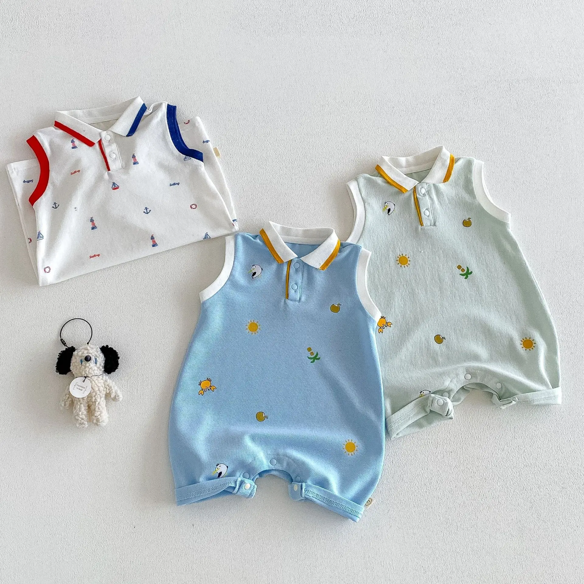 SunnyBaby – Behagelig og sød – Polo-body til babyer