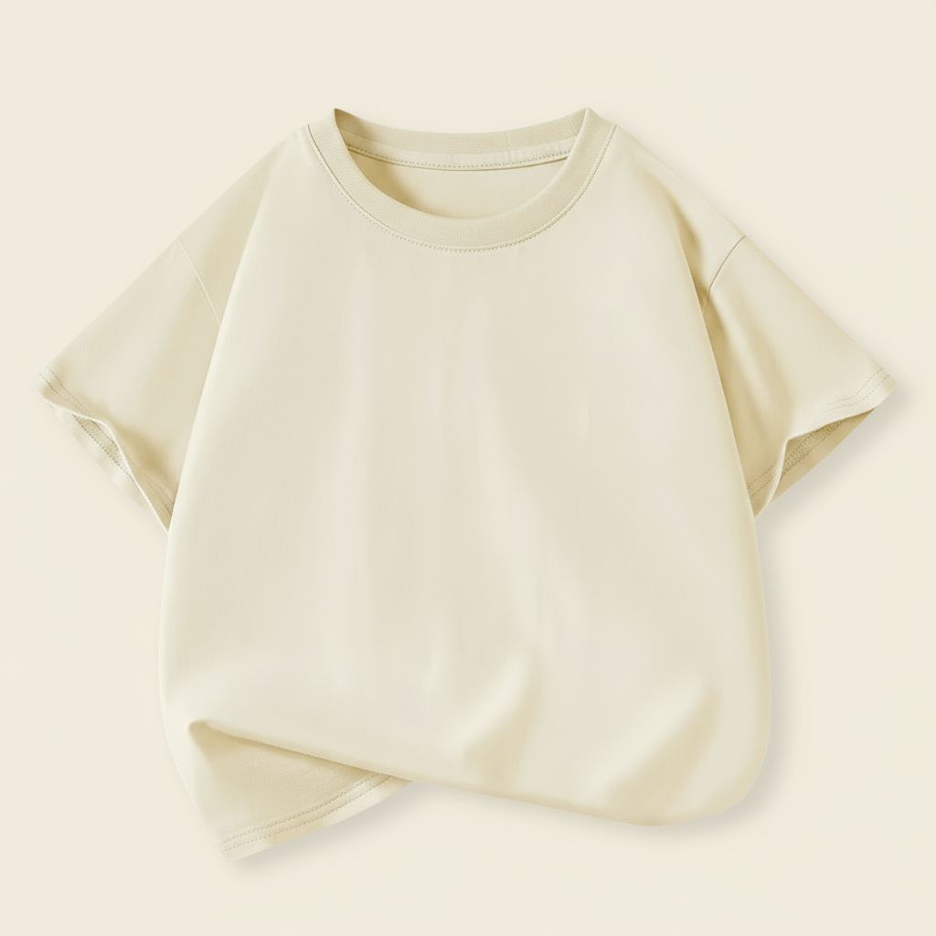 SimpleWear – Casual & blødt – Relax Fit T-shirt med rund hals