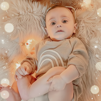 Thumbnail for SnuggleHue – Blødt og behageligt – Regnbue-babybody