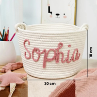 Thumbnail for CuddleBasket – Sød & personlig – Personlig blekurv