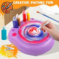 Thumbnail for SpinArt – Kreativt & lærerigt – DIY-malingsspindemaskine