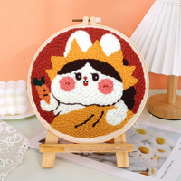 Thumbnail for SoftLoop – Blødt & kreativt – DIY Punch Needle Hjemmedekorationssæt