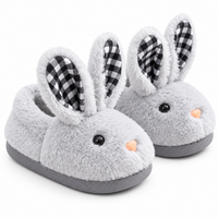 Thumbnail for BunnyToes – Bløde & varme – Plyskaninslippers