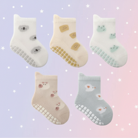 Thumbnail for Soft Grip Socks – Bløde og praktiske – skridsikre babysokker