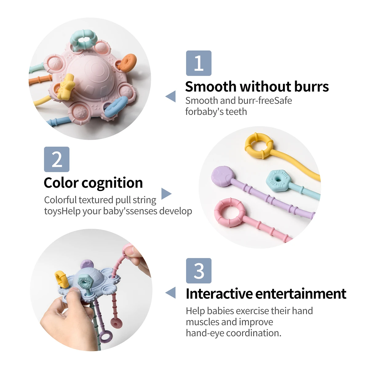 HappyHands – Sansemæssigt & Montessori – Sensorisk trækreb
