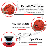 Thumbnail for TinyHarmony – Kompakt og musikalsk – 8-tonet tungetromme