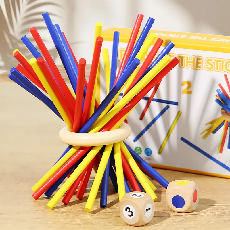 Wooden Stick Battle Game – Tænkning & Interaktivitet – Strategisk brætspil