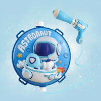 Thumbnail for Kids Water Blaster – Legesygt & praktisk – Rygsæk med vandpistol