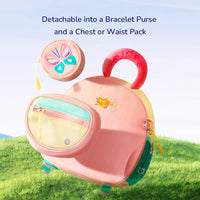 Thumbnail for KidPack – Let og behagelig – Letvægts skoletaske med vandflaskeholder