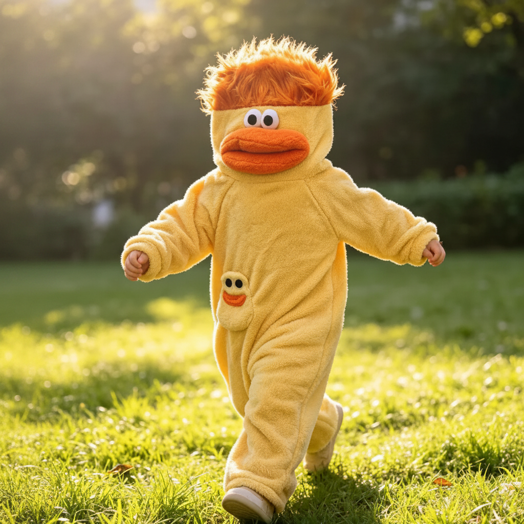 LittleMonster – Behagelig & sød – Børne-onesie med sjovt monster-motiv