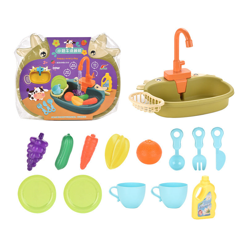 Dish Sink Set™ - Vask, skyl, leg! - Køkkenvask til børn