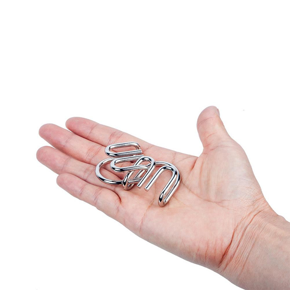 Metal Puzzle Ring Set™ - Metal Puzzle Fun - Puslering
