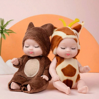 Thumbnail for LittleDolly – Sødt og hyggeligt – Babydukke i et muntert dyrekostume