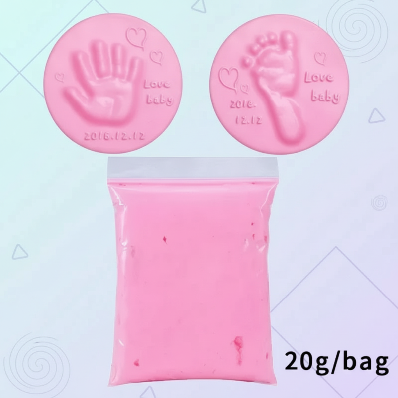 Baby Imprint Clay Kit – Minder & Unikt – Ler-aftrykssæt