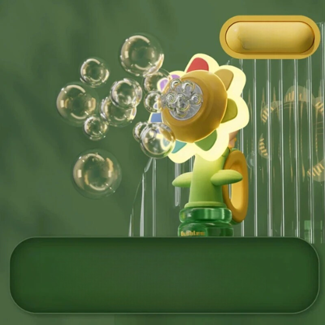 Bubble Flower Machine™ - Magisk blomsterbobleshow - Bobleblæser