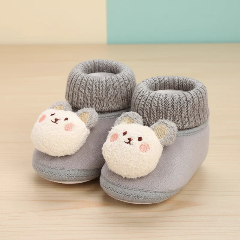 CuddleSteps – Varme og skridsikre – Dyre-babysko