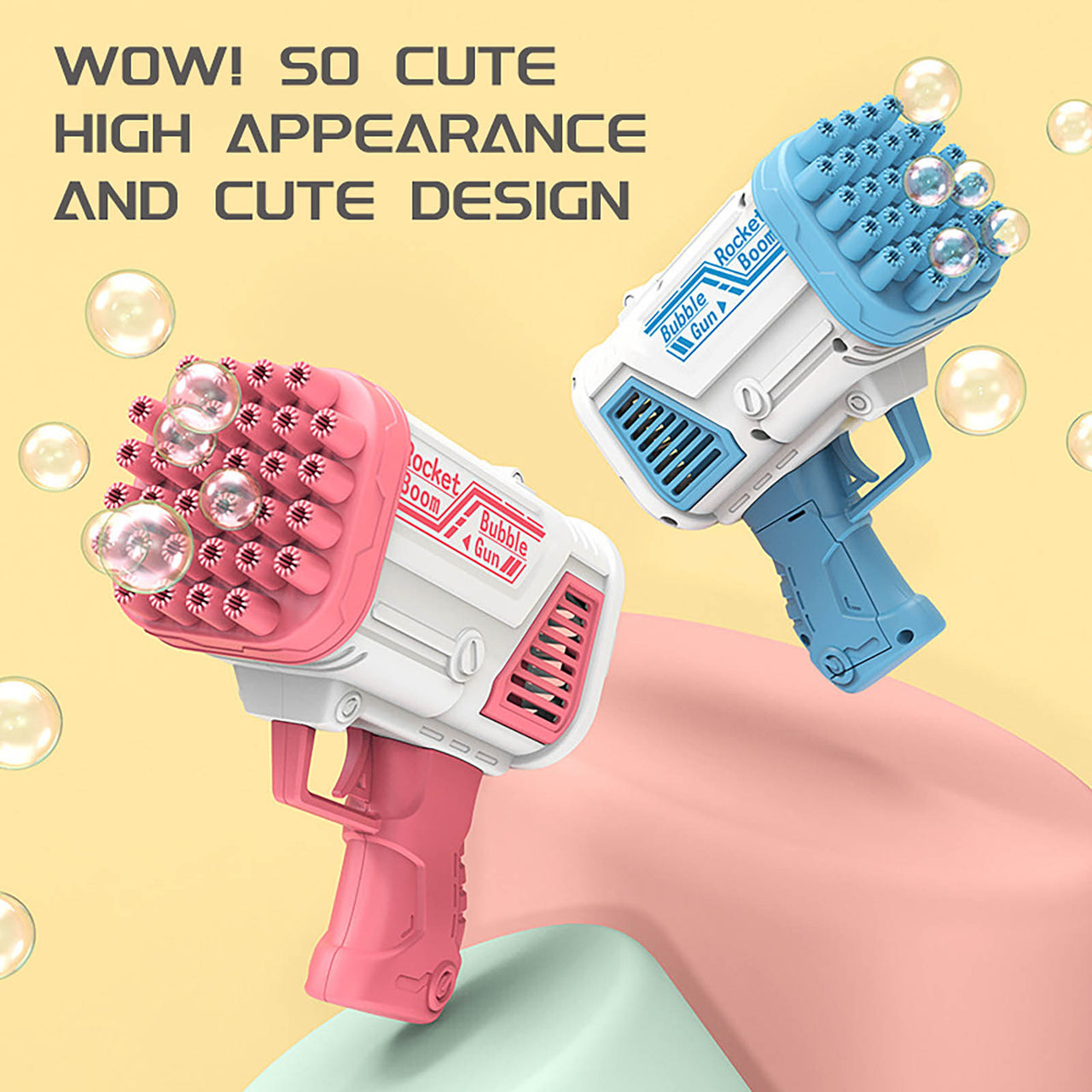 Bubble Bazooka™ - Boblesjov med bobler - Bobleblæsepistol