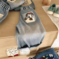 Thumbnail for Mini Fashion™ - Jeans med lige ben - Afslappede jeans
